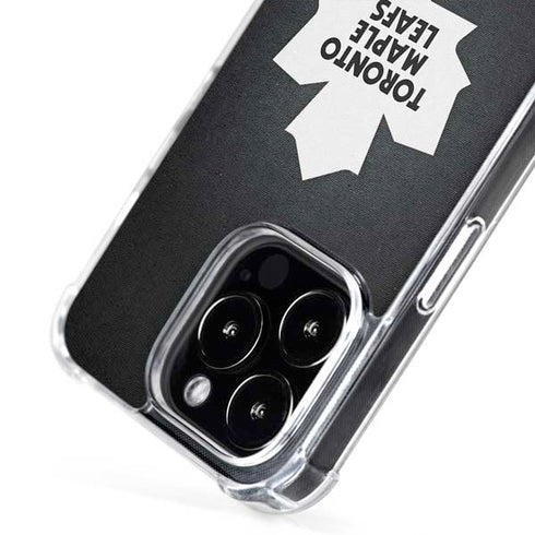 NHL Toronto Maple Leafs Black Background iPhone 16 Pro MagSafe Case